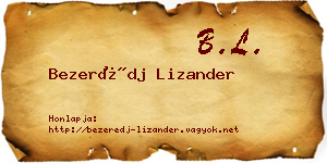 Bezerédj Lizander névjegykártya